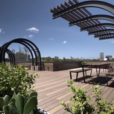 Rooftop Decking Material